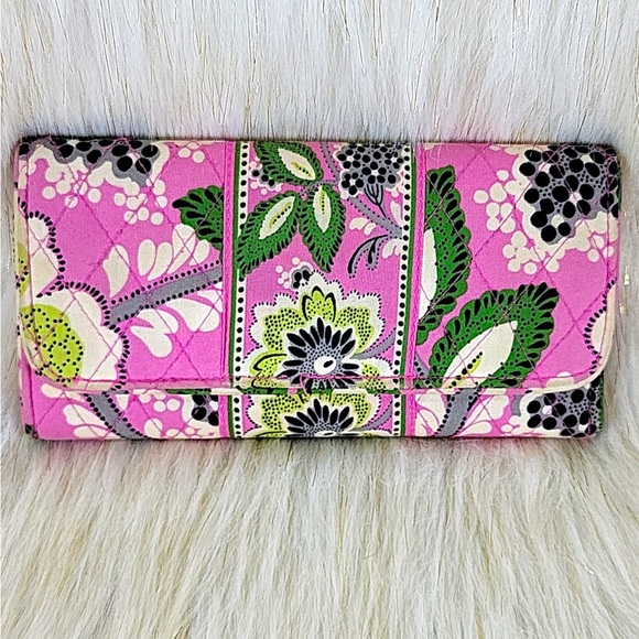 Vera Bradley “Priscilla Pink” Campus Shoulder bag w/Wallet - Picture 11 of 14